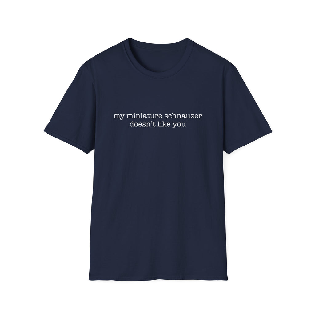 doesn't like you_WHITE T-Shirt