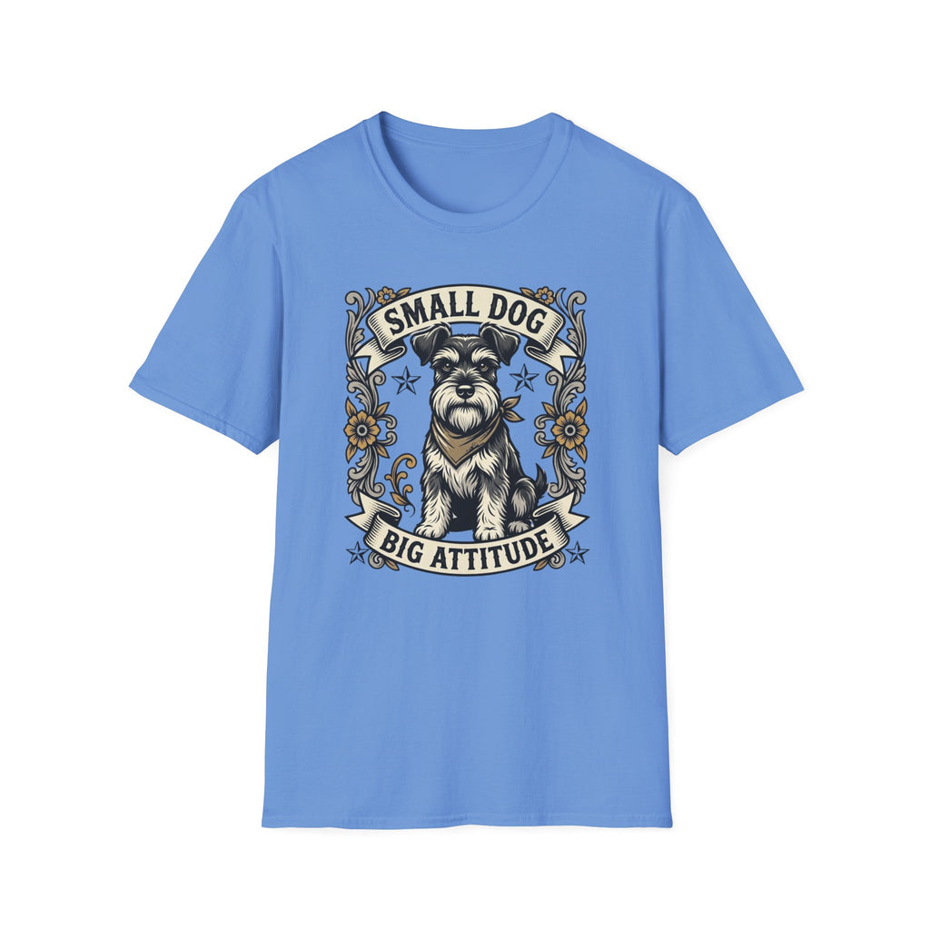 Small Dog Big Attitude T‑Shirt