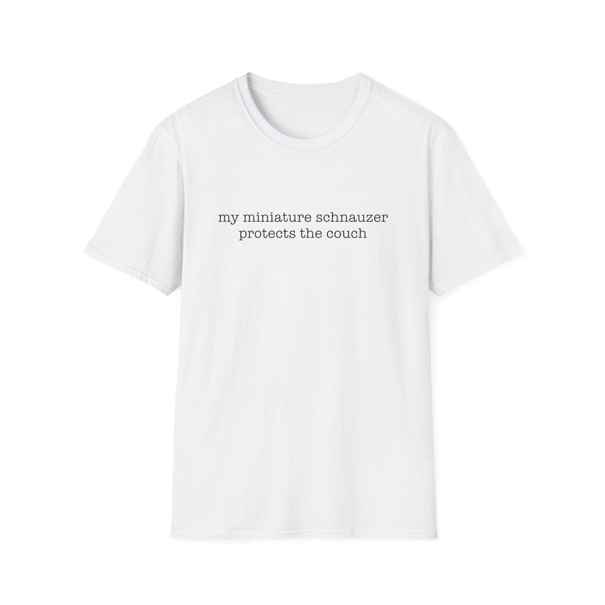 protects the couch_BLACK T-Shirt