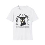 Staffed By A Schnauzer T-Shirt