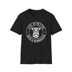Life Is Better_White Text T-Shirt