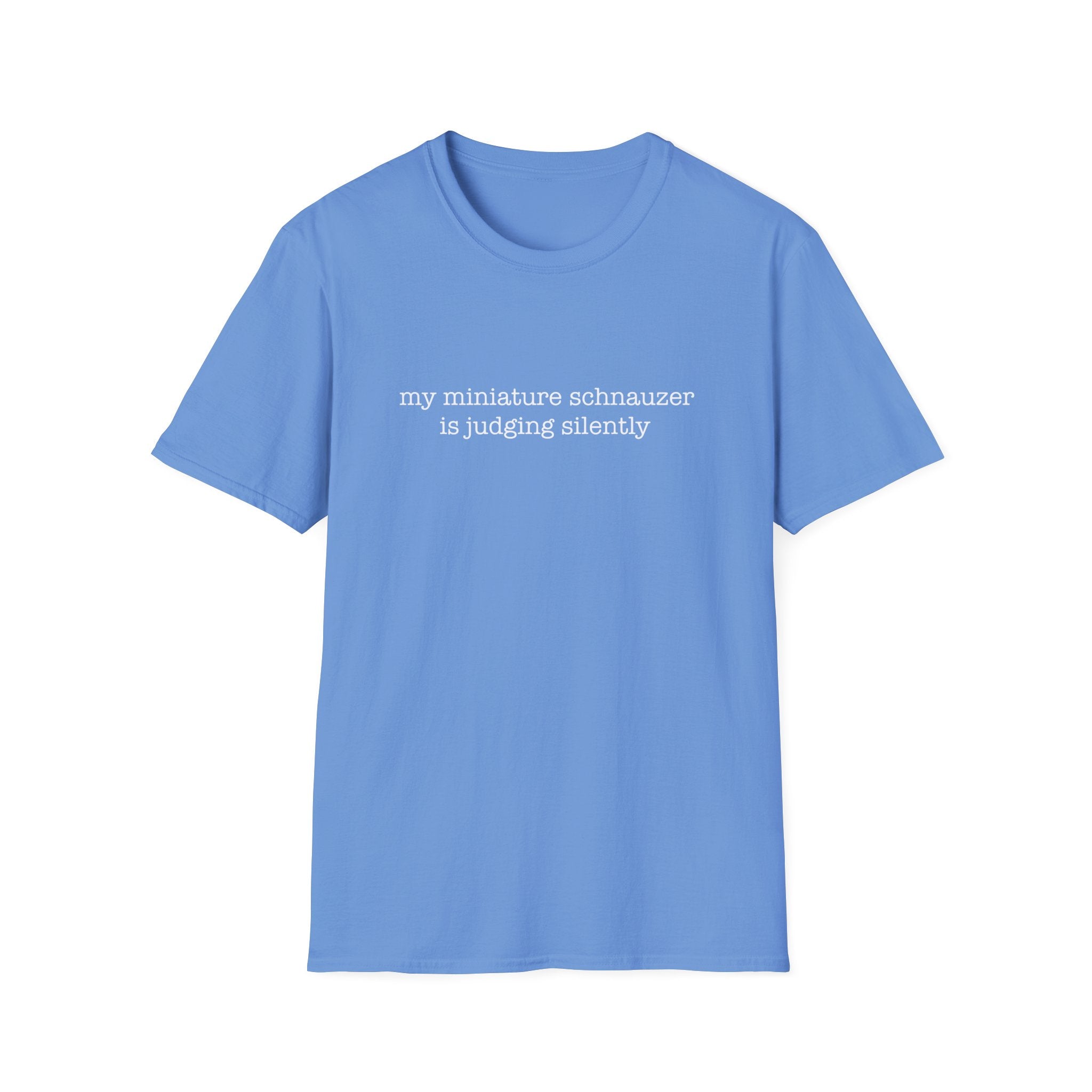 judging silently_WHITE T-Shirt
