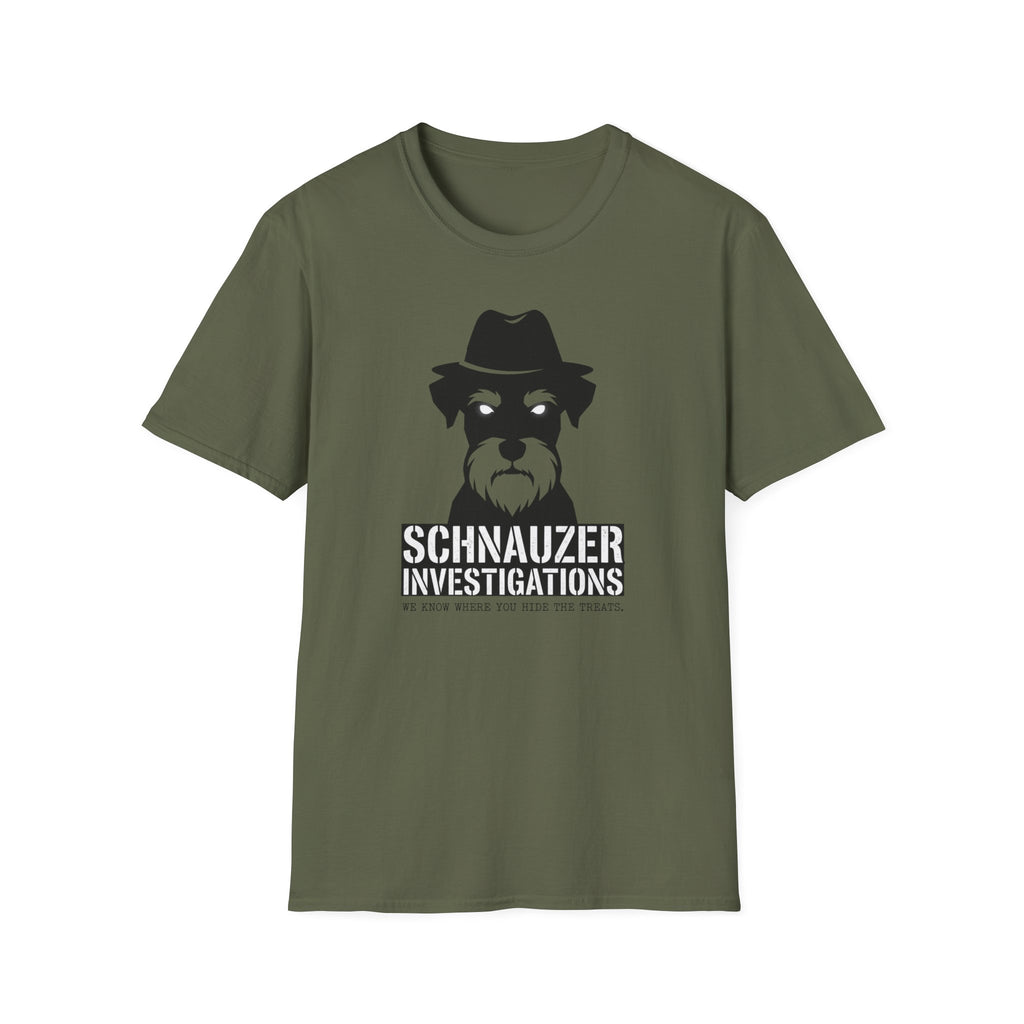 Schnauzer Investigations T-Shirt
