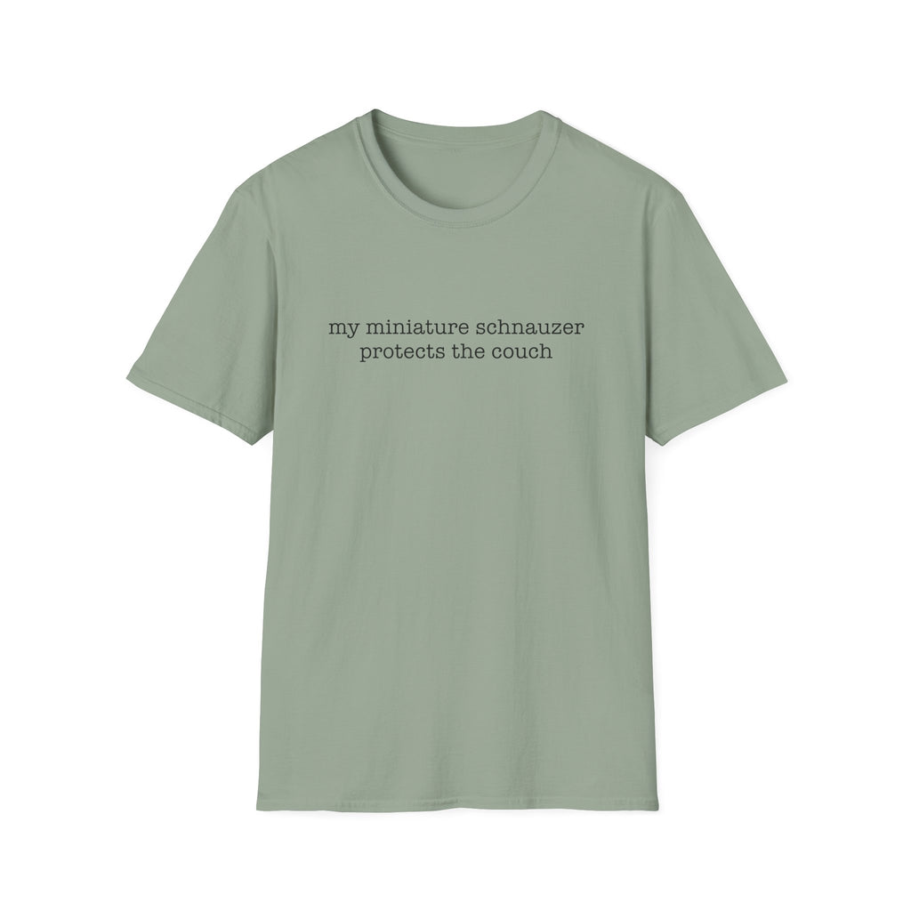 protects the couch_BLACK T-Shirt