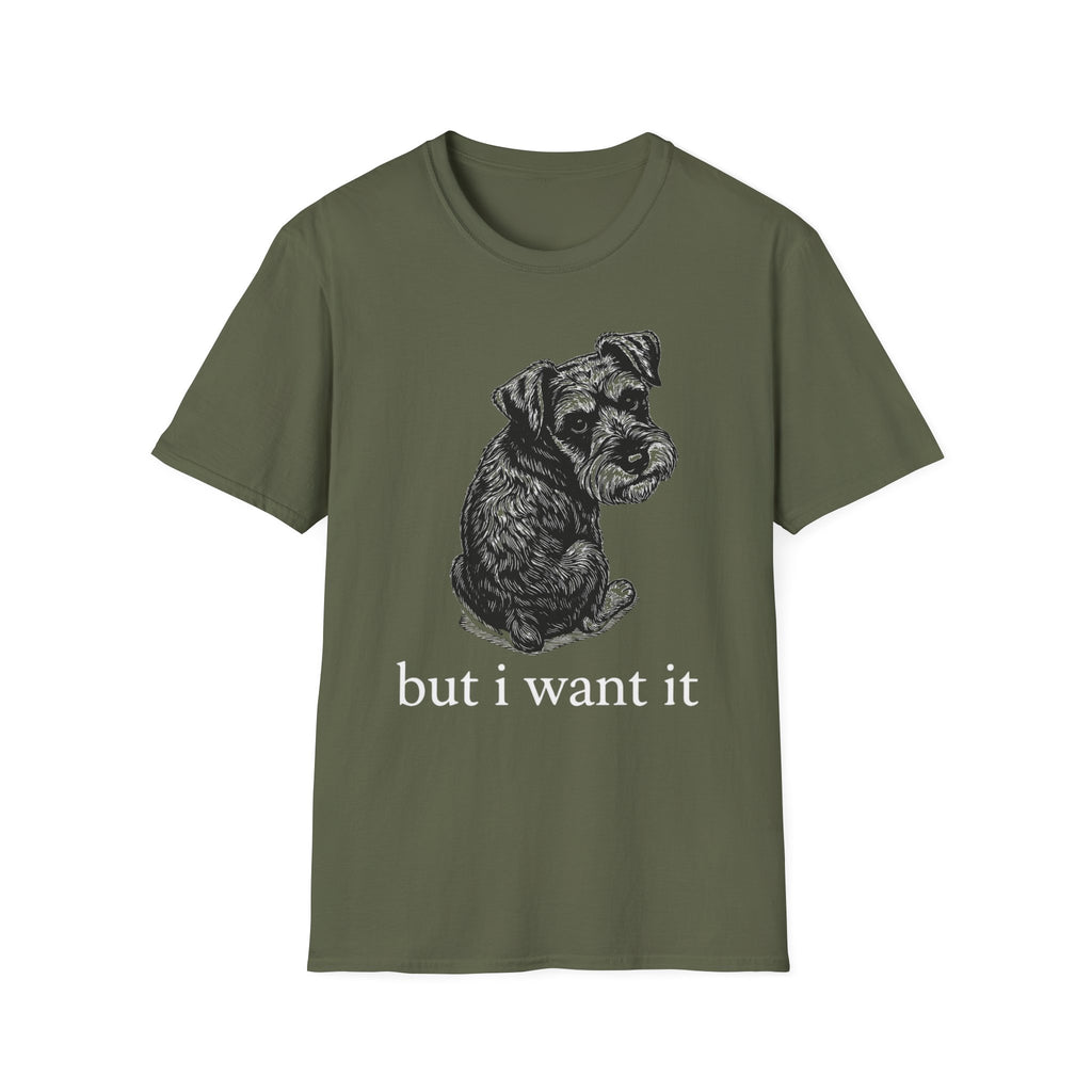 but i want it_White cutout T-Shirt