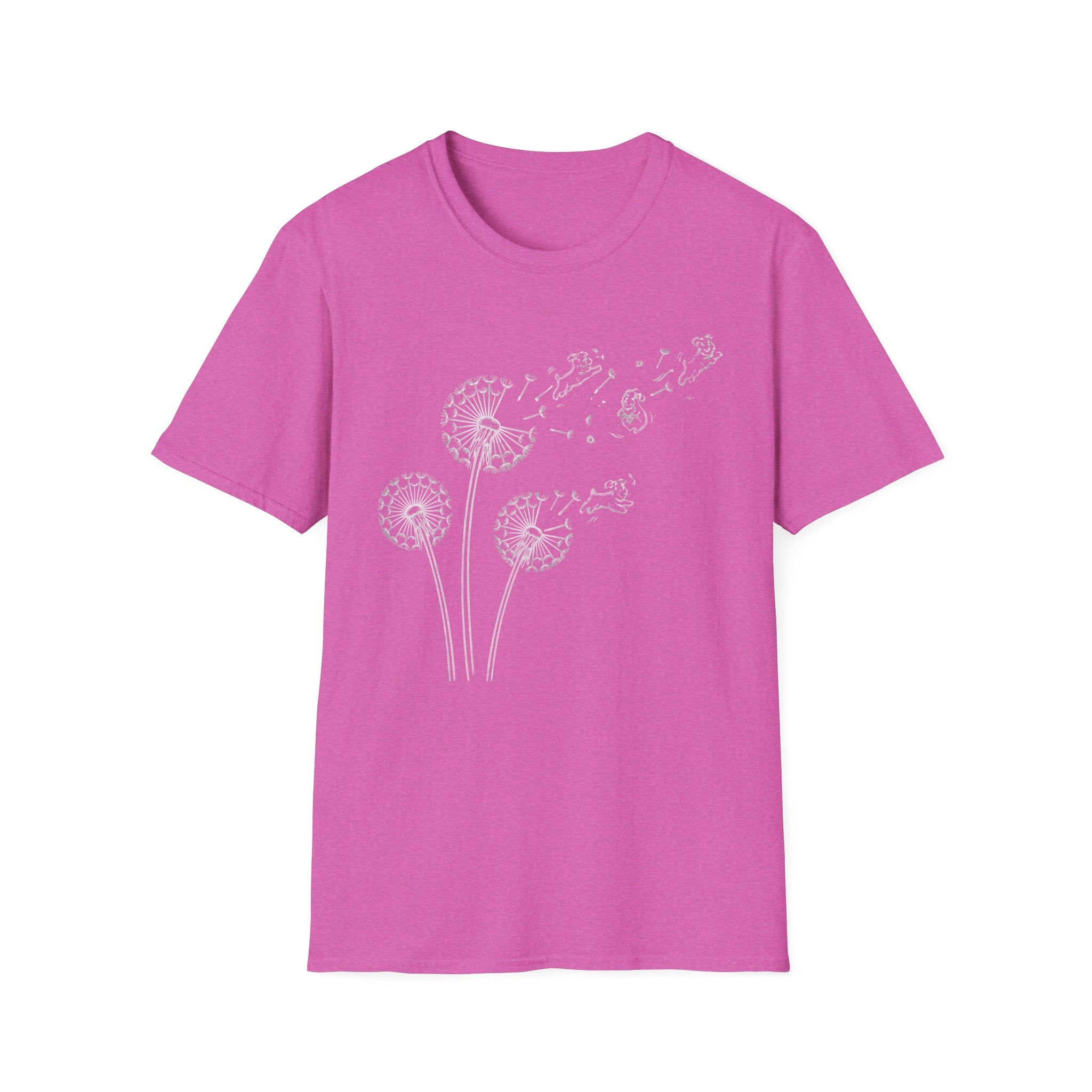 Dandelion Flight_WHITE T-Shirt