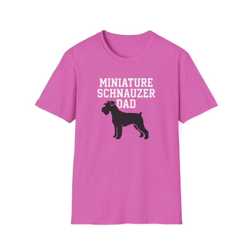 Miniature Schnauzer Dad T-Shirt