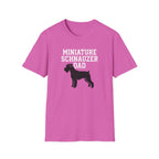 Miniature Schnauzer Dad T-Shirt