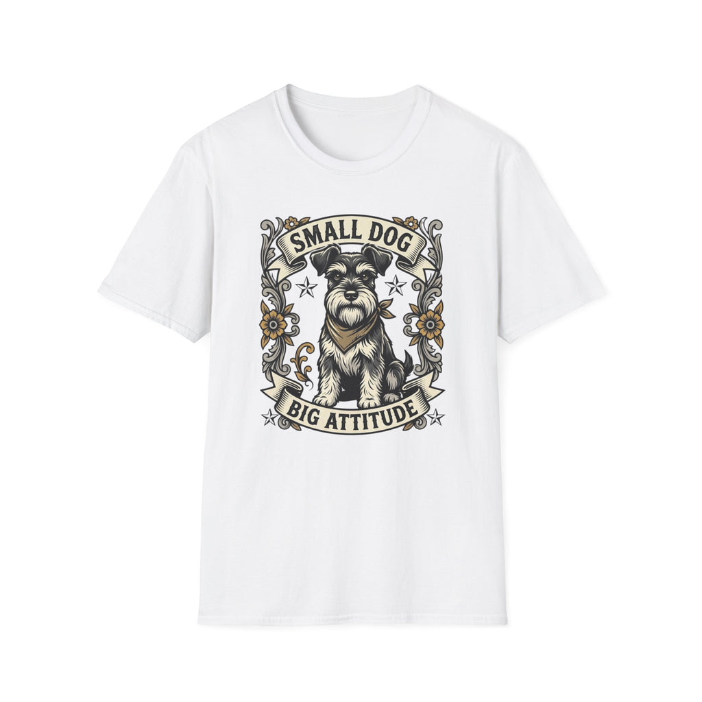 Small Dog Big Attitude T‑Shirt