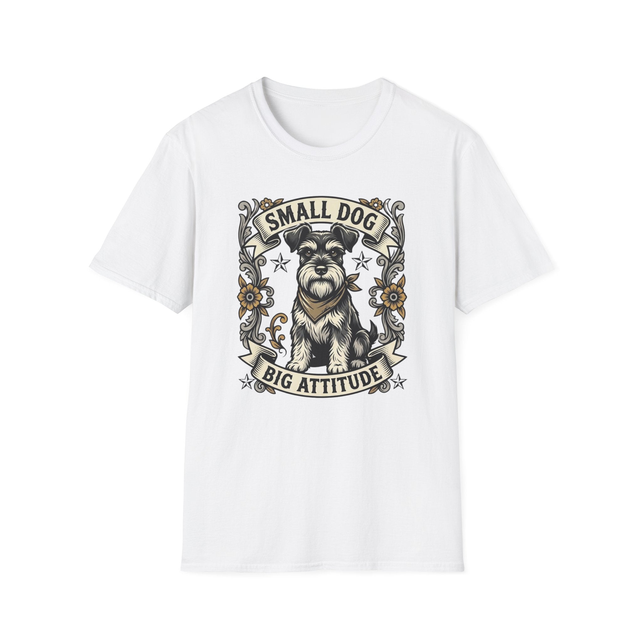 Small Dog Big Attitude T‑Shirt