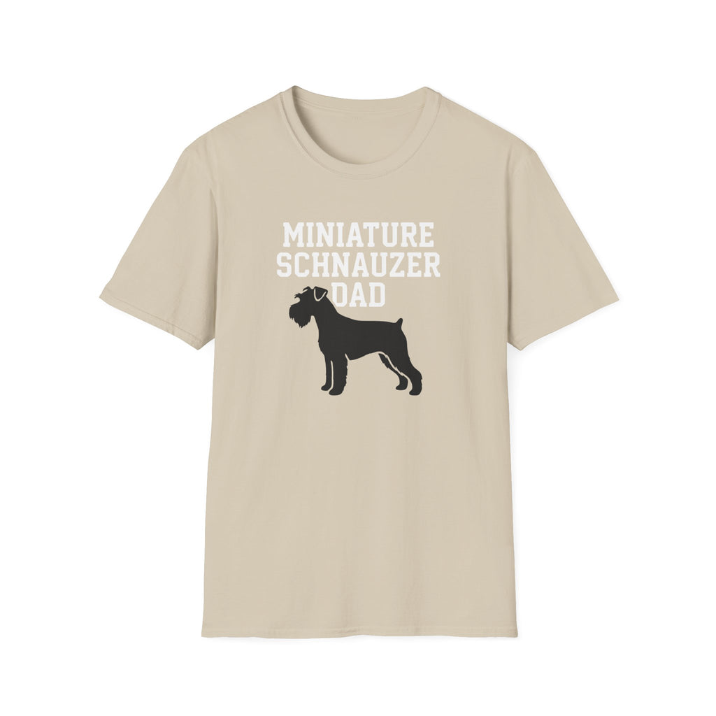 Miniature Schnauzer Dad T-Shirt