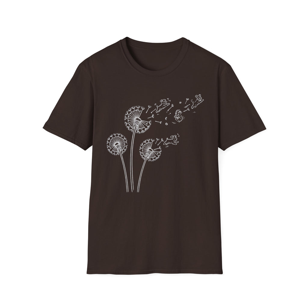 Dandelion Flight_WHITE T-Shirt