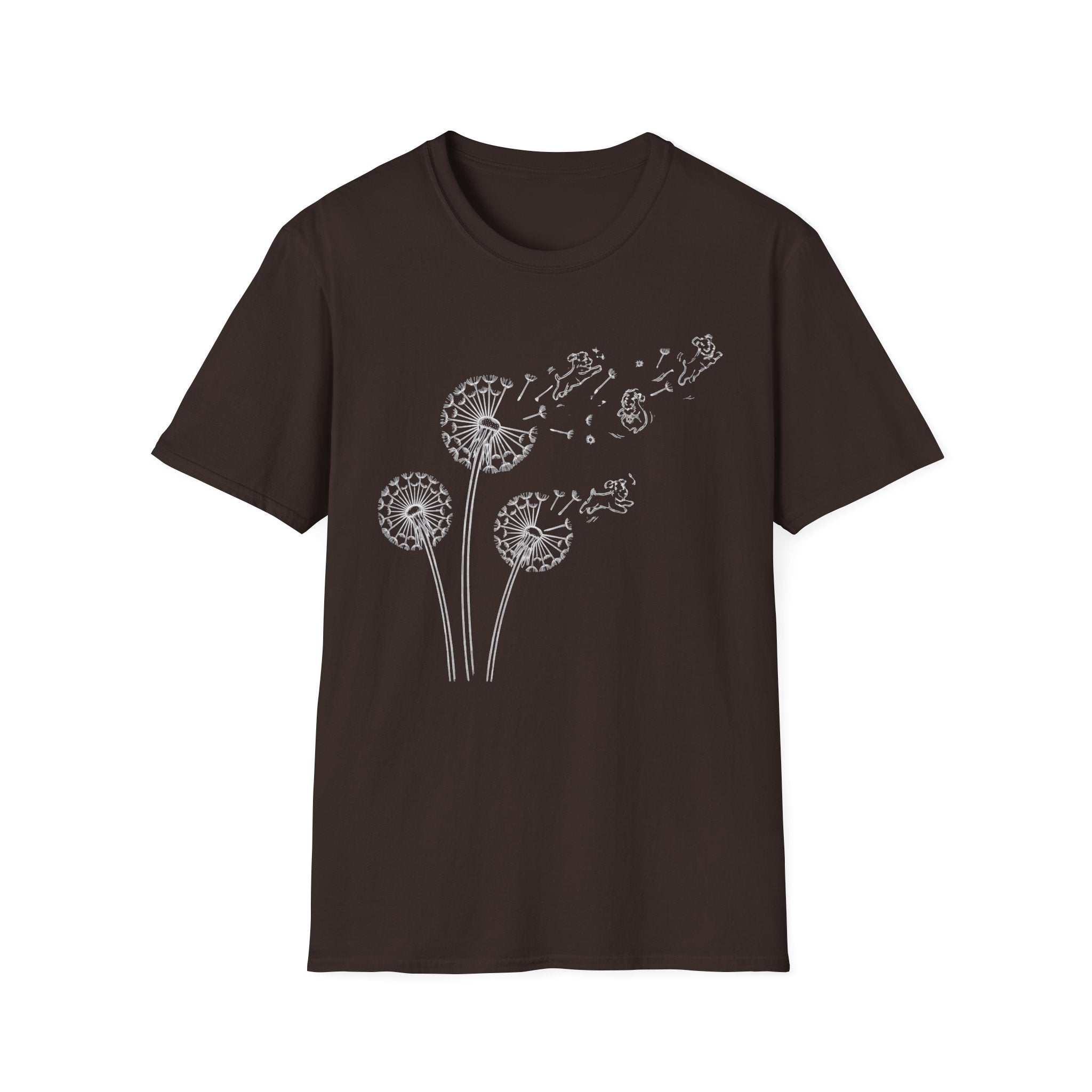 Dandelion Flight_WHITE T-Shirt