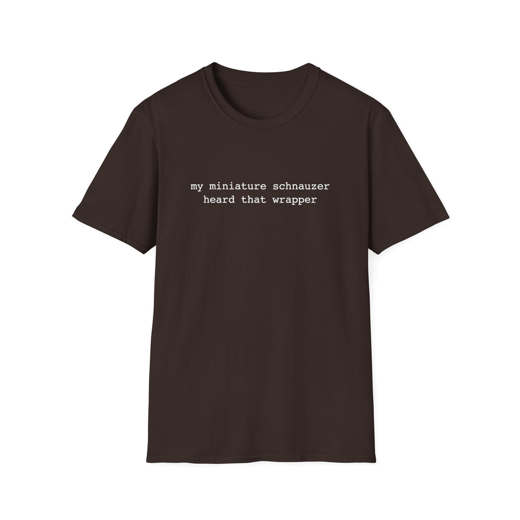 heard that wrapper_WHITE T-Shirt