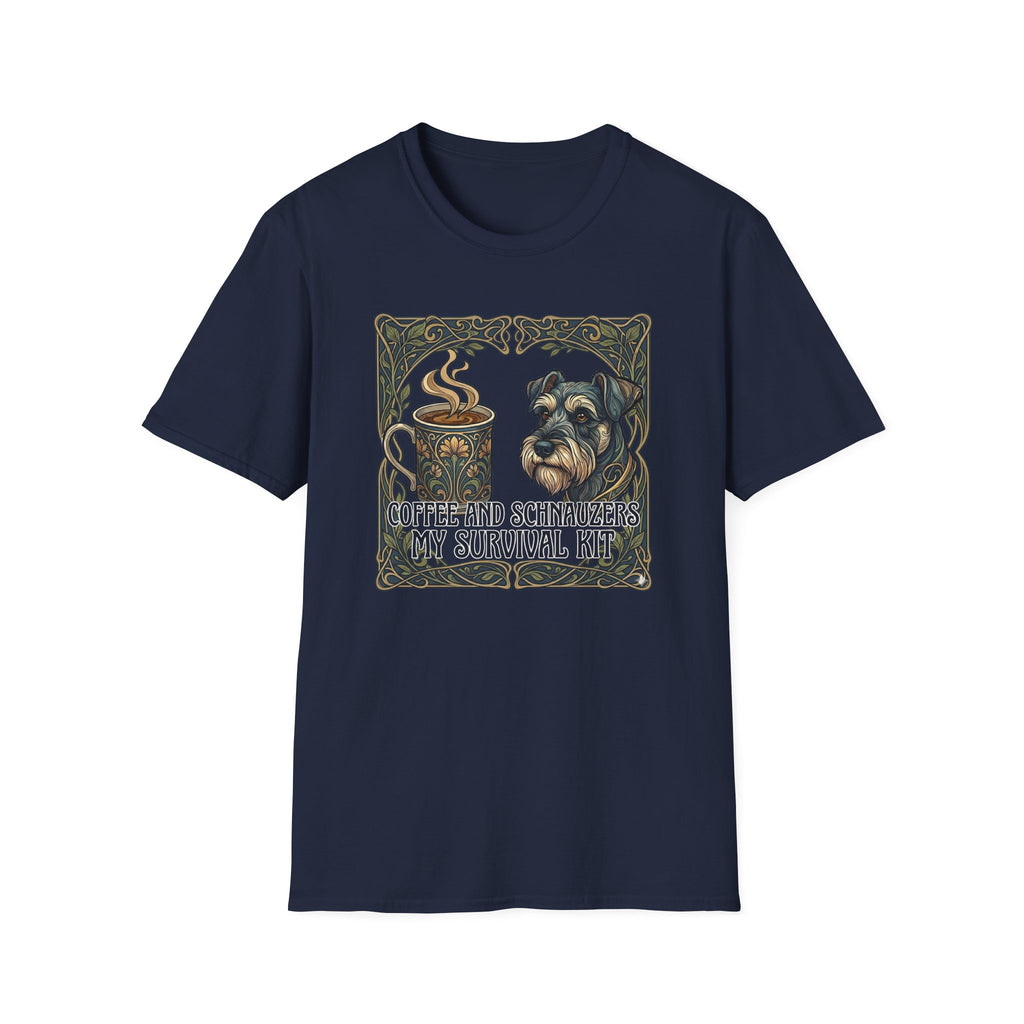 Coffee and Schnauzers T‑Shirt