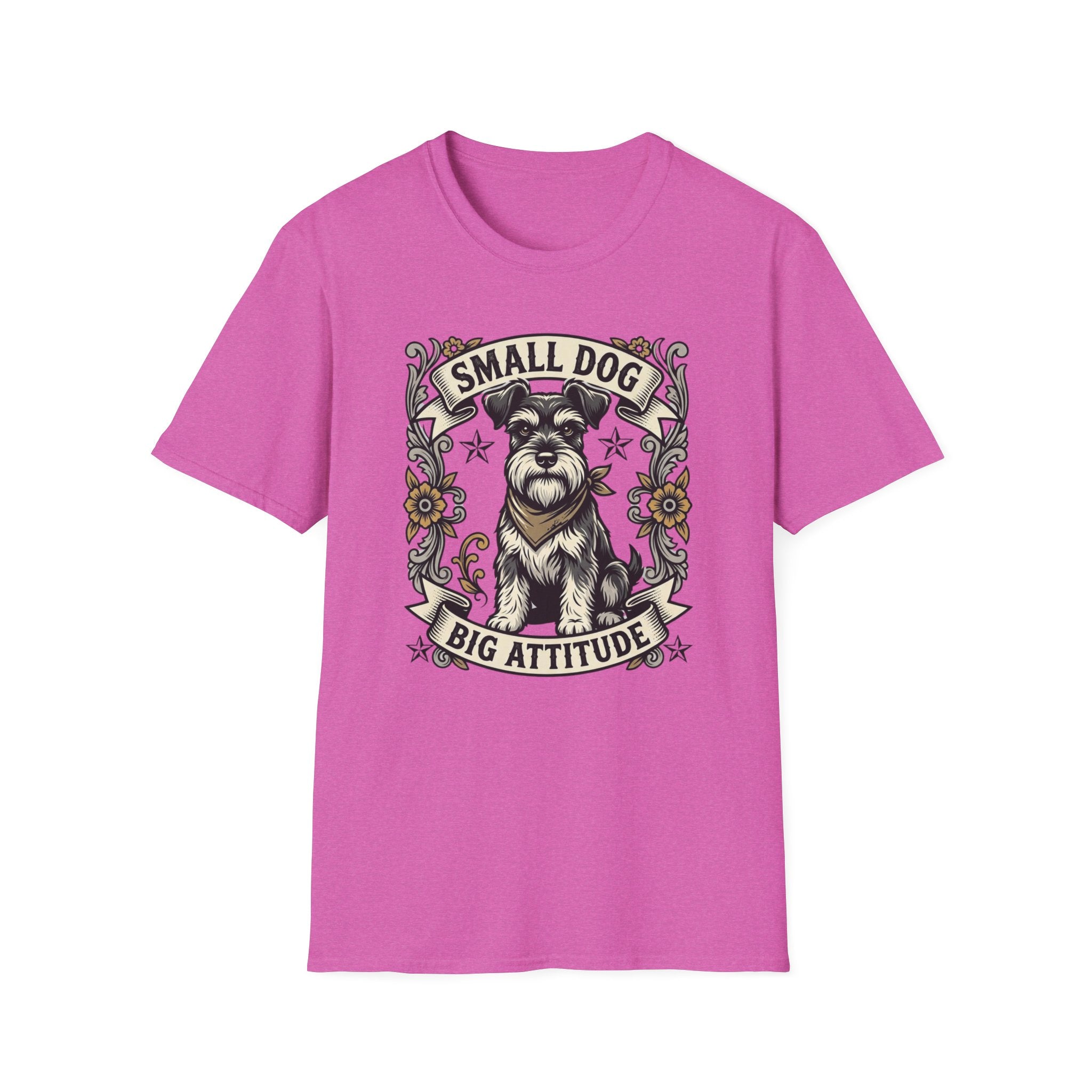 Small Dog Big Attitude T‑Shirt