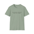 heard that wrapper_BLACK T‑Shirt