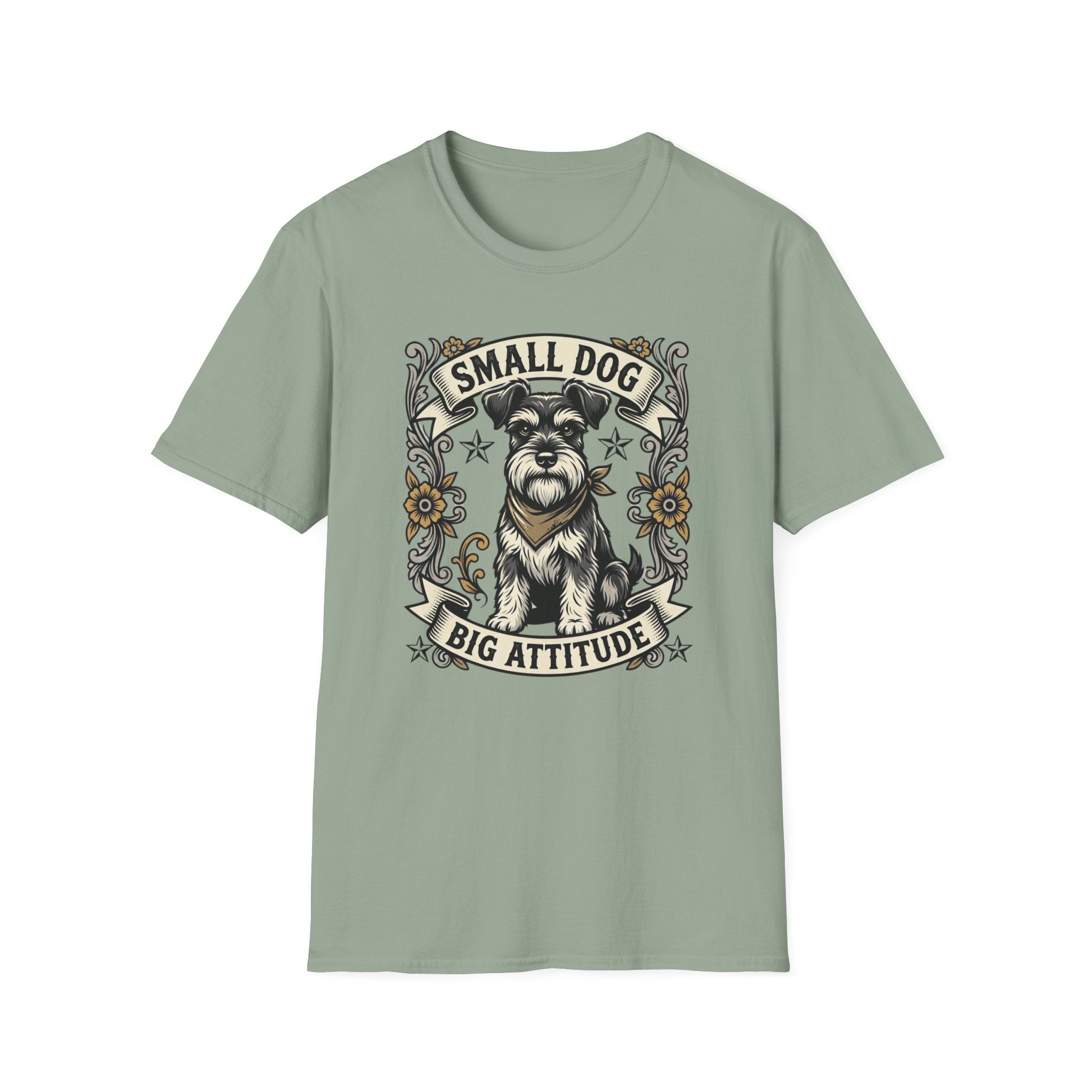 Small Dog Big Attitude T‑Shirt