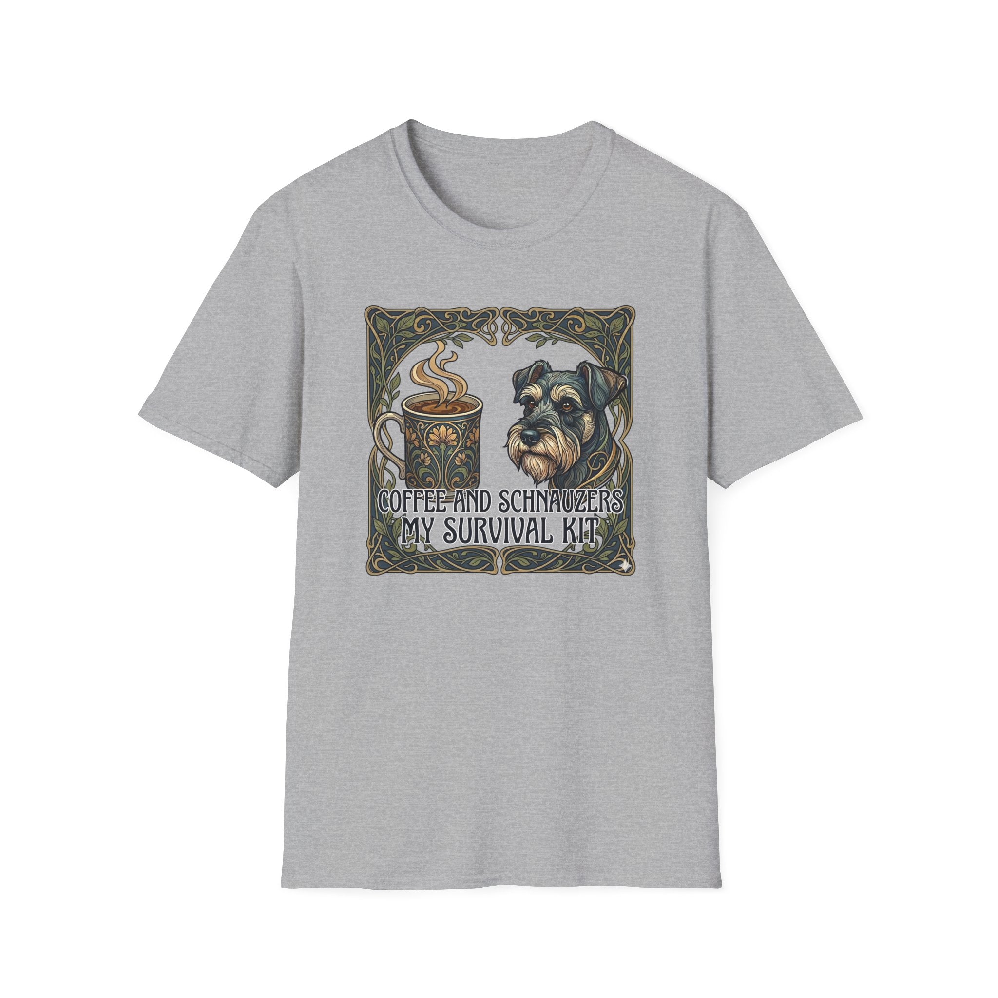 Coffee and Schnauzers T‑Shirt