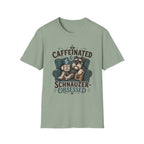 Caffeinated & Schnauzer-Obsessed T-Shirt