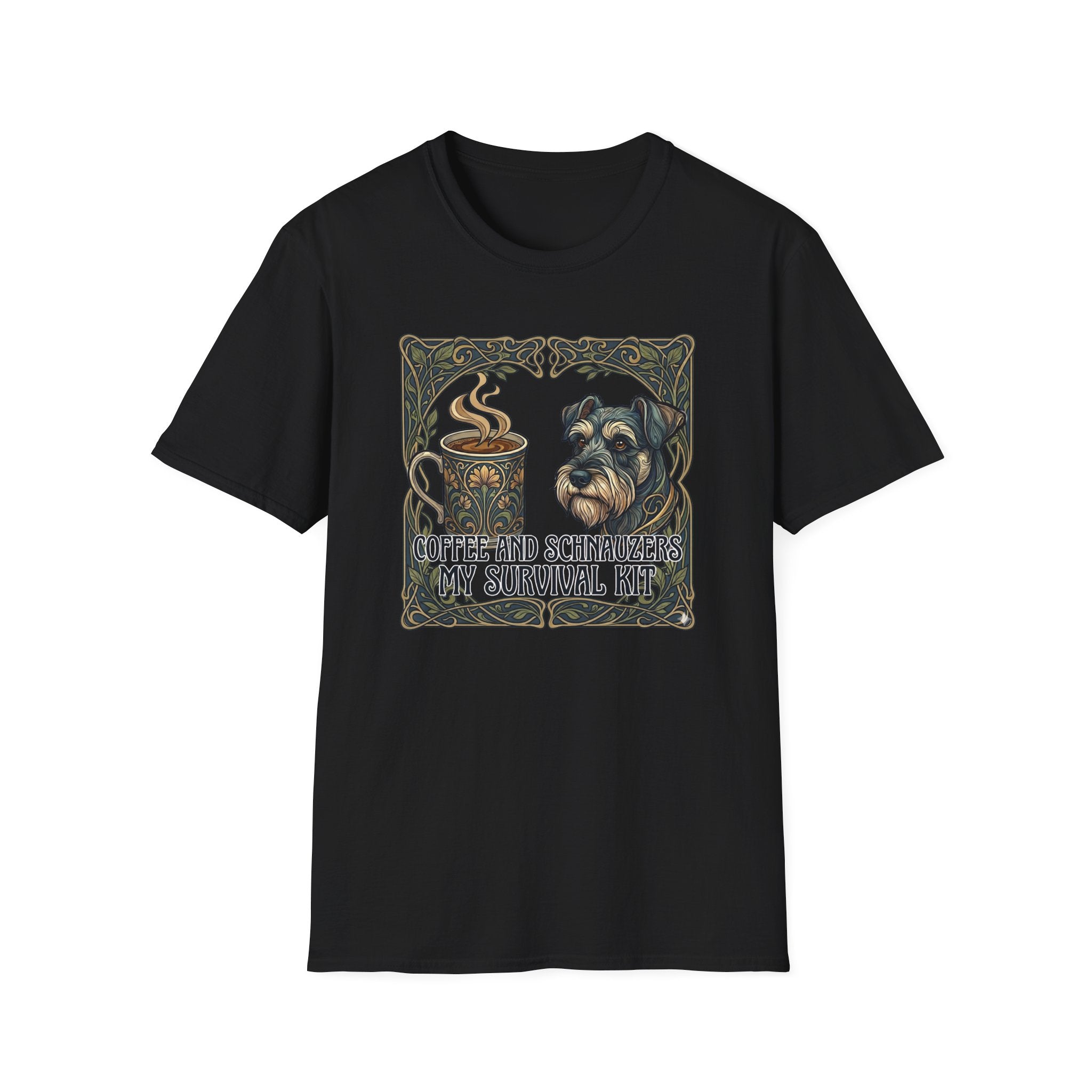 Coffee and Schnauzers T‑Shirt