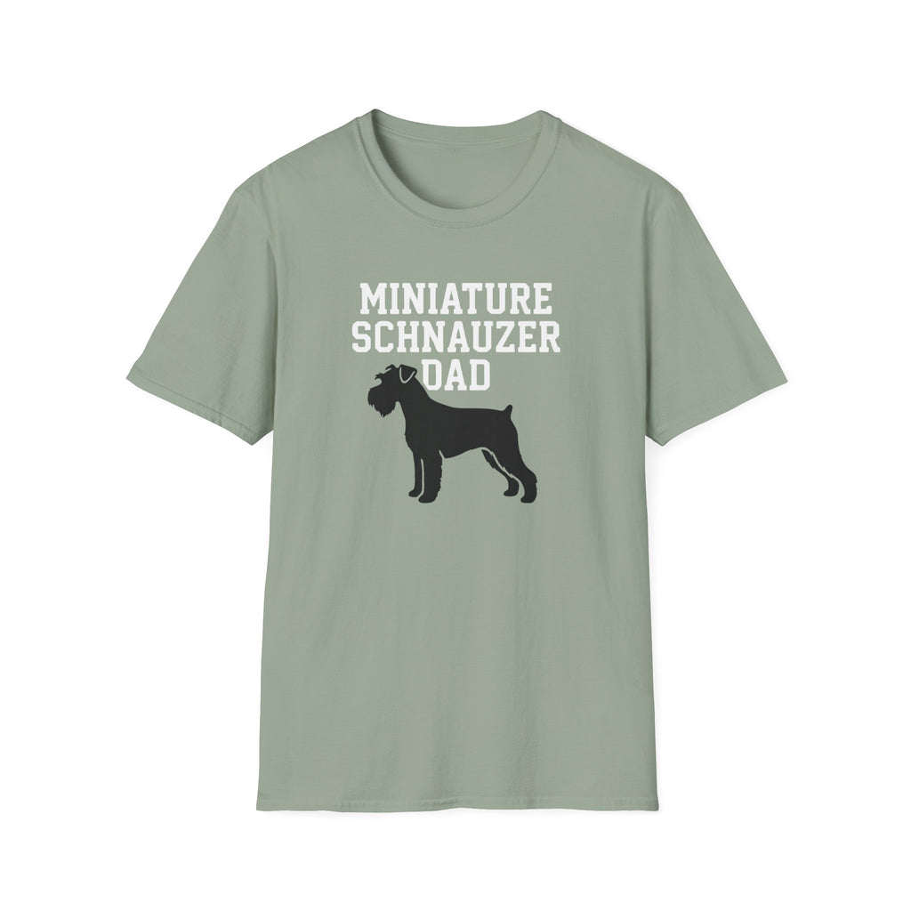 Miniature Schnauzer Dad T-Shirt