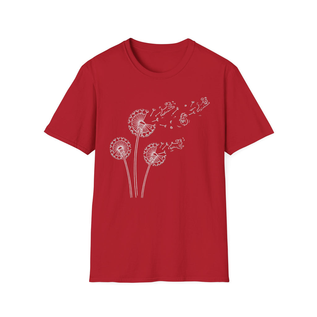 Dandelion Flight_WHITE T-Shirt