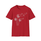 Dandelion Flight_WHITE T-Shirt