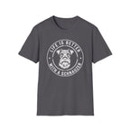 Life Is Better_White Text T-Shirt