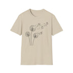 Dandelion Flight_BLACK T‑Shirt