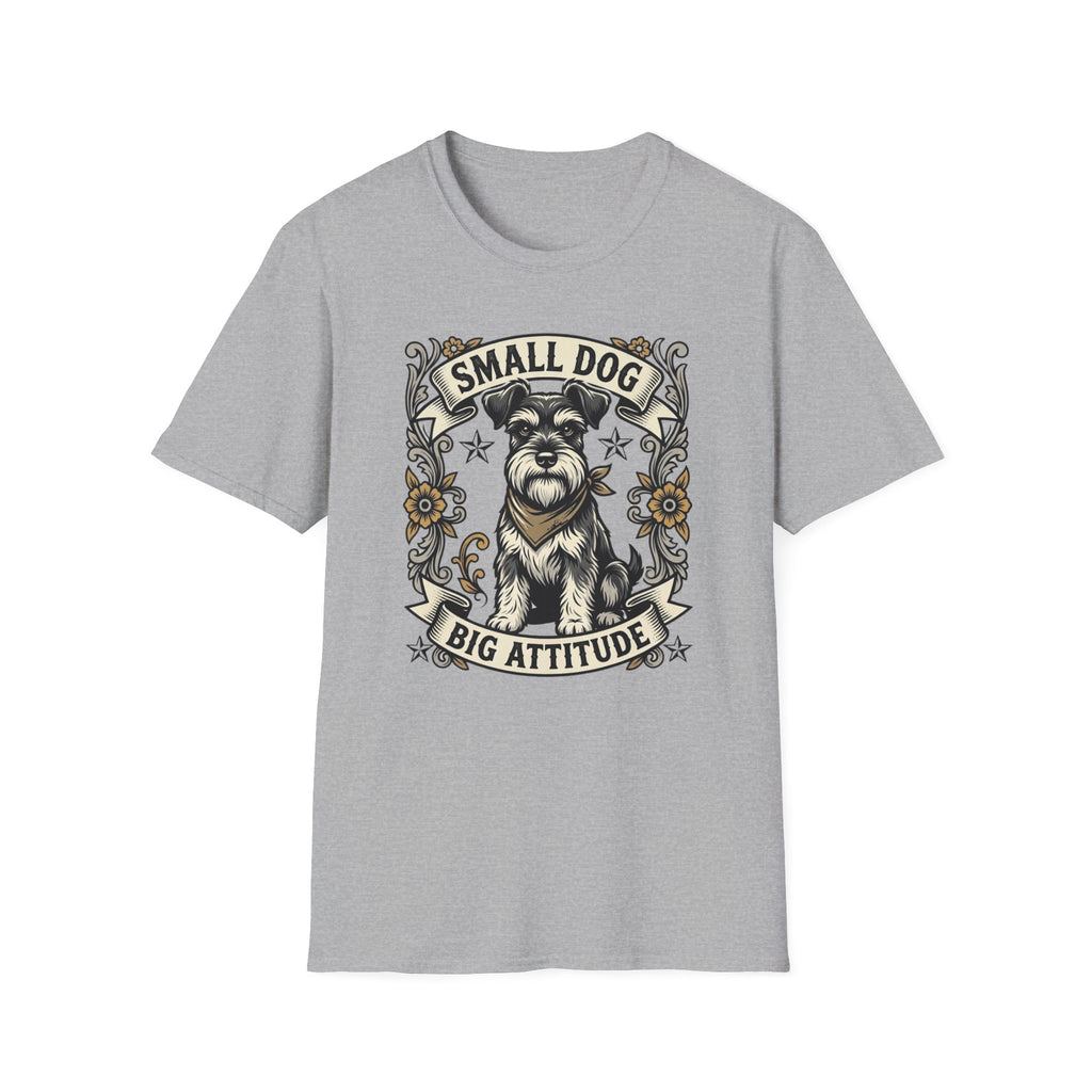 Small Dog Big Attitude T‑Shirt