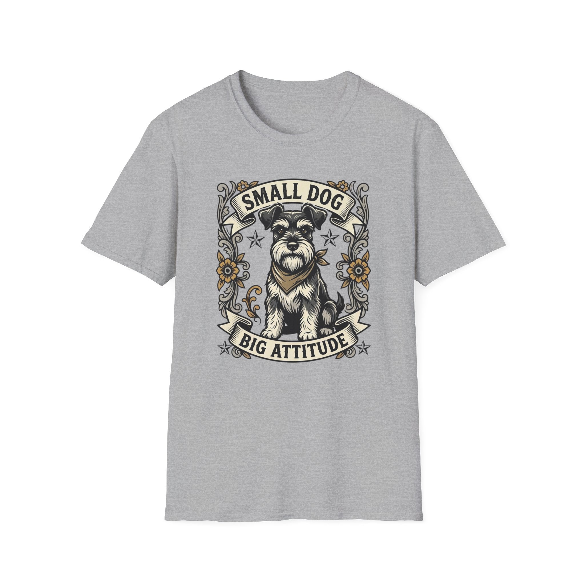 Small Dog Big Attitude T‑Shirt