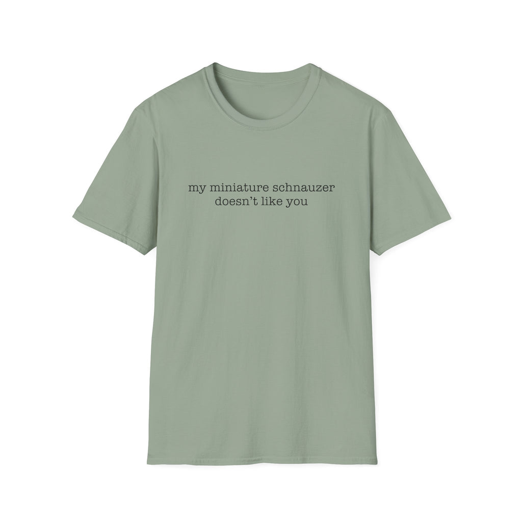 doesnt like you_BLACK T‑Shirt