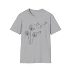 Dandelion Flight_BLACK T‑Shirt
