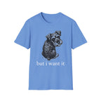 but i want it_White cutout T-Shirt