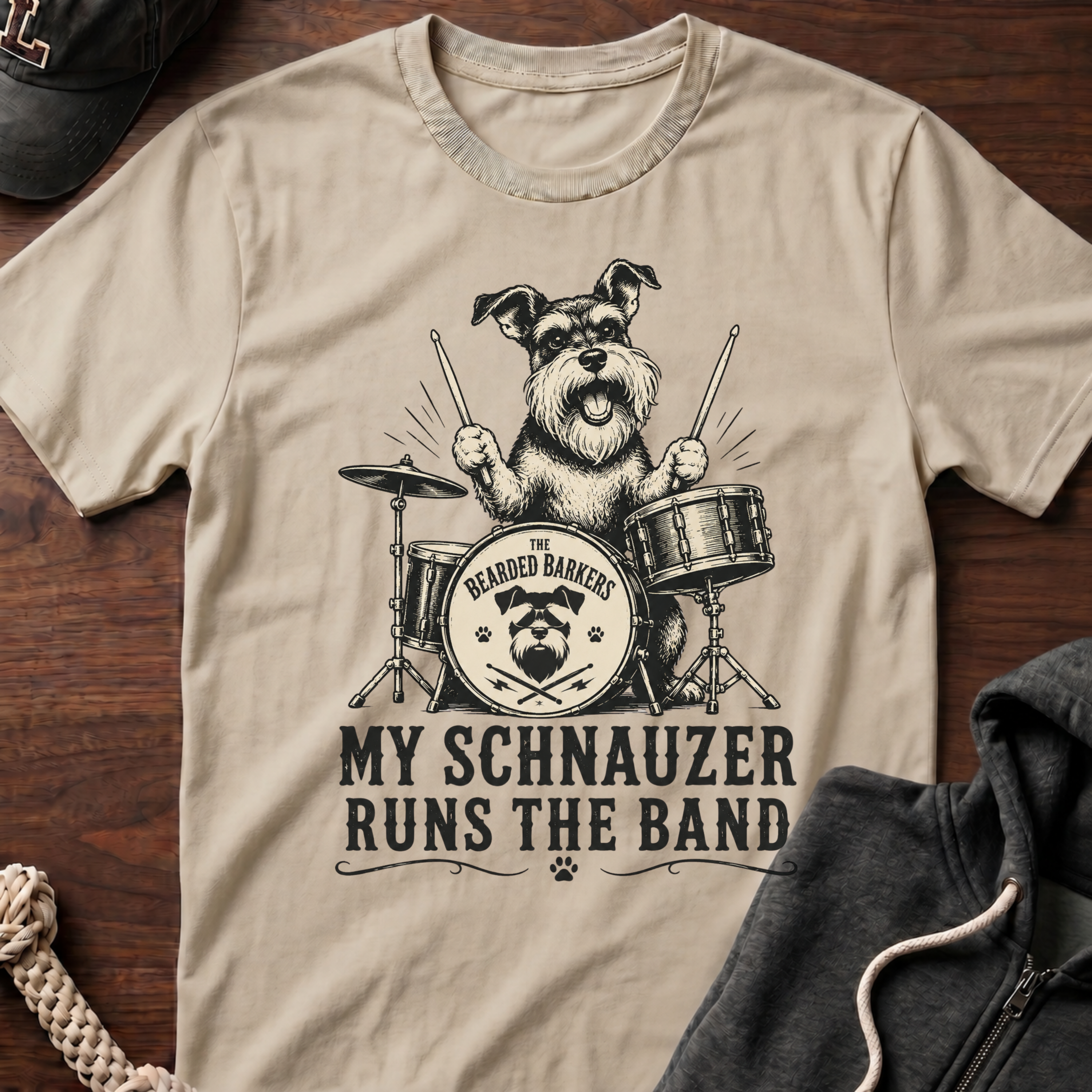 Runs The Band_Barkers T-Shirt