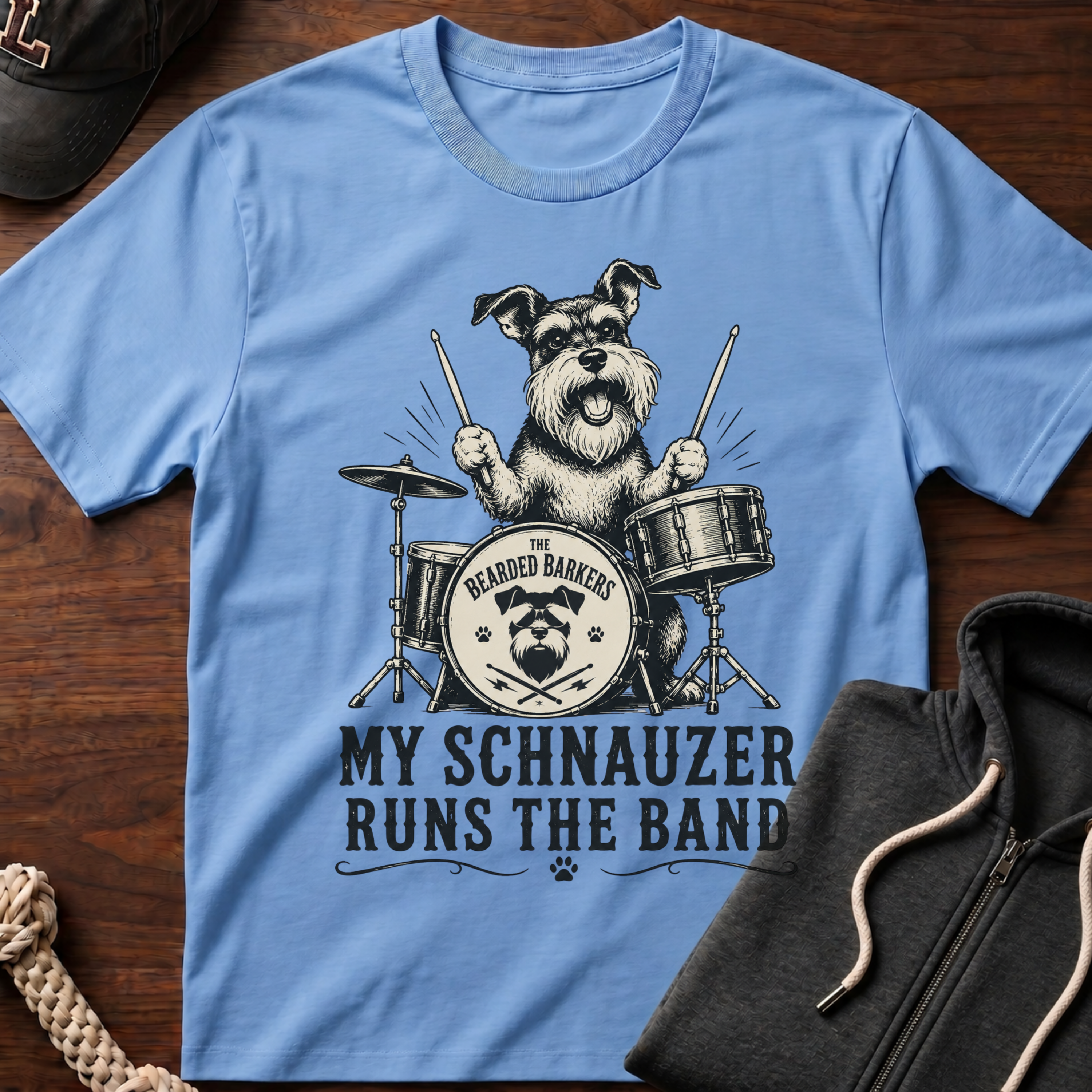 Runs The Band_Barkers T-Shirt