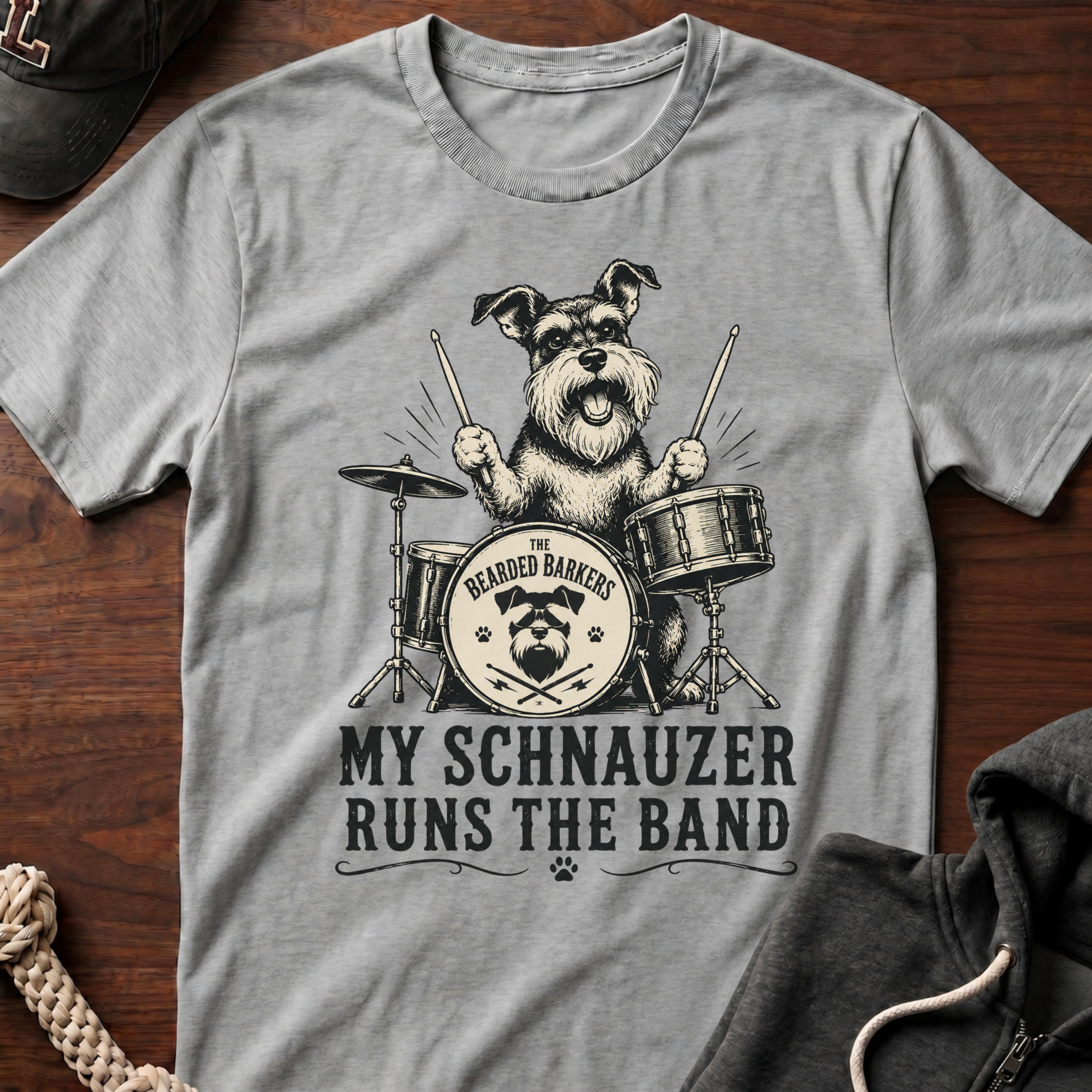 Runs The Band_Barkers T-Shirt