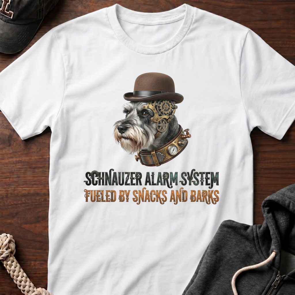Schnauzer Alarm System T-Shirt