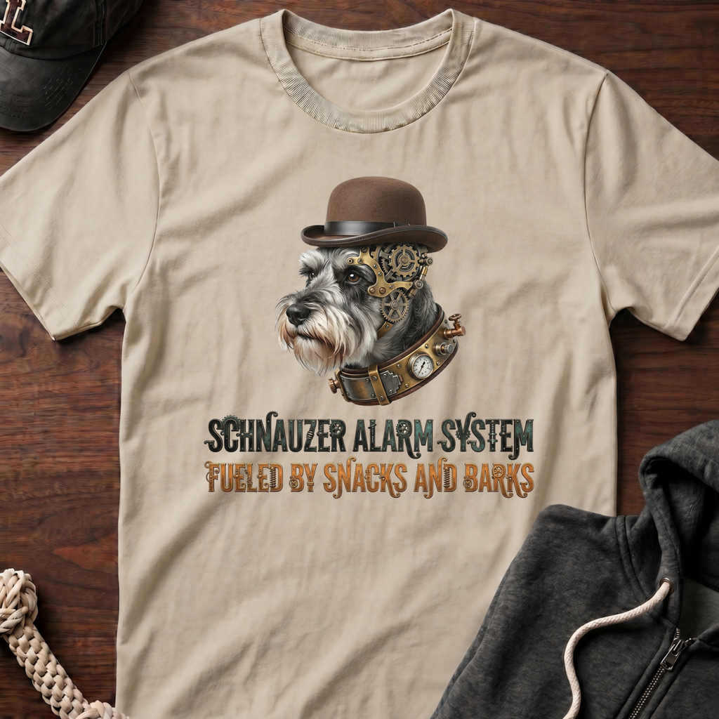 Schnauzer Alarm System T-Shirt