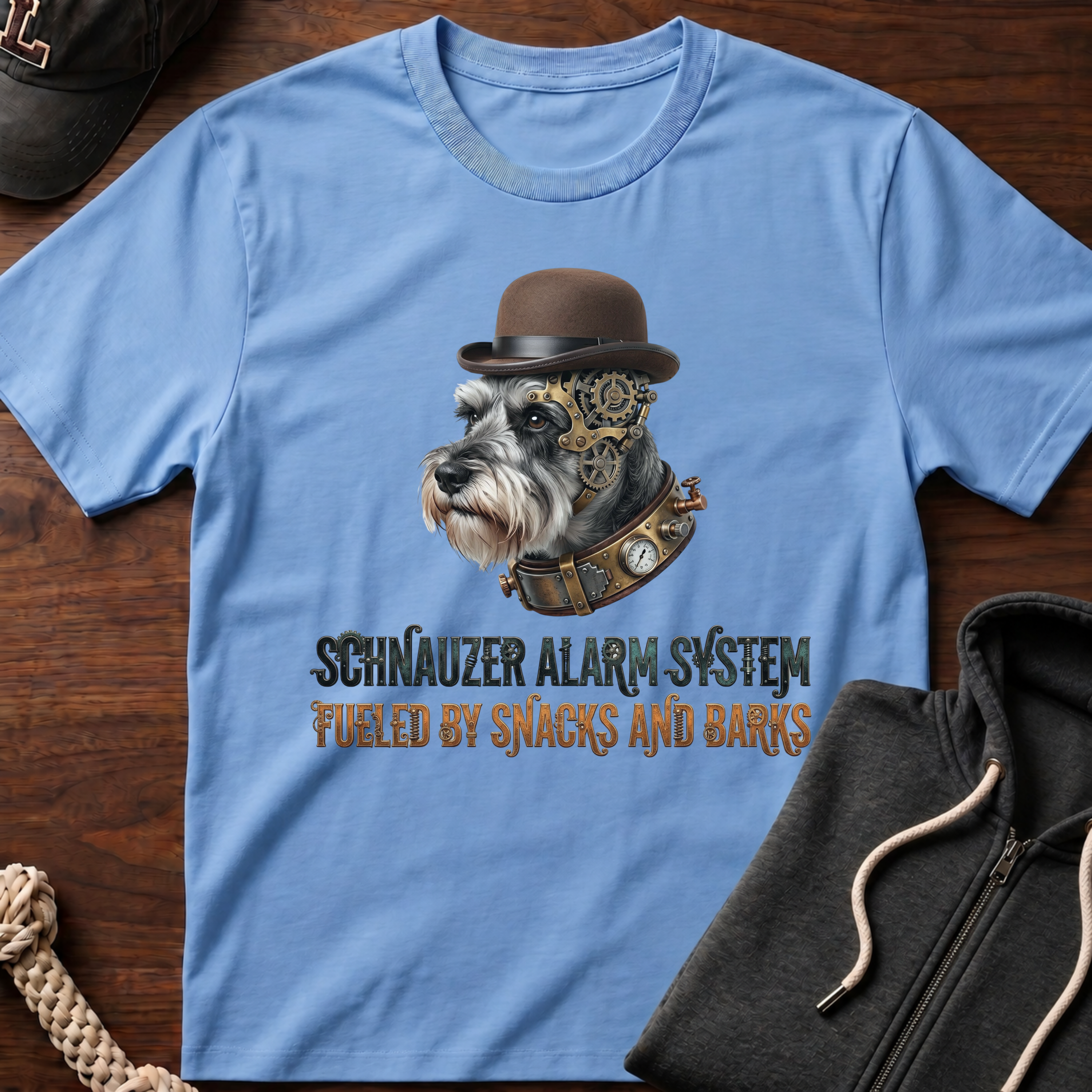 Schnauzer Alarm System T-Shirt