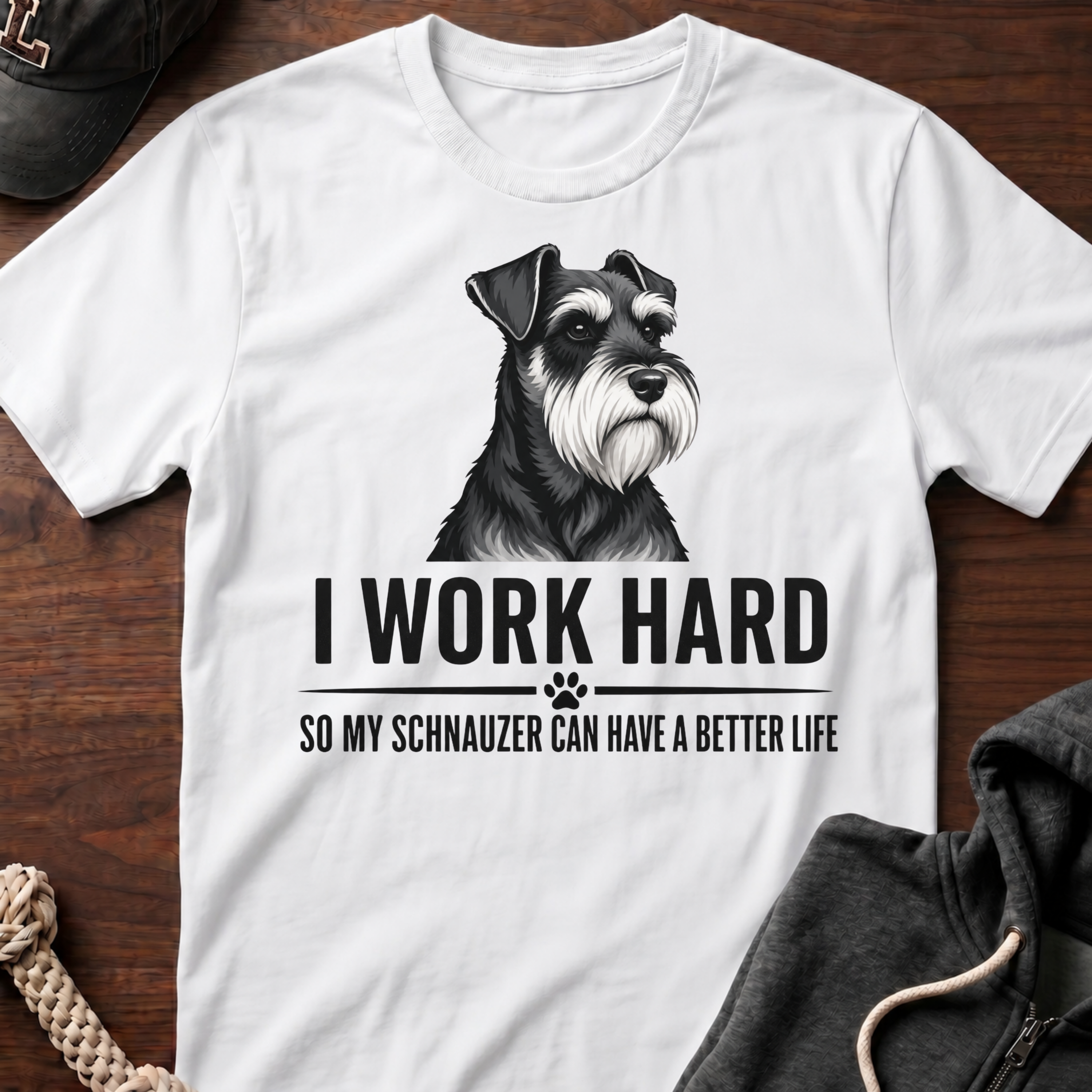I Work Hard T-Shirt