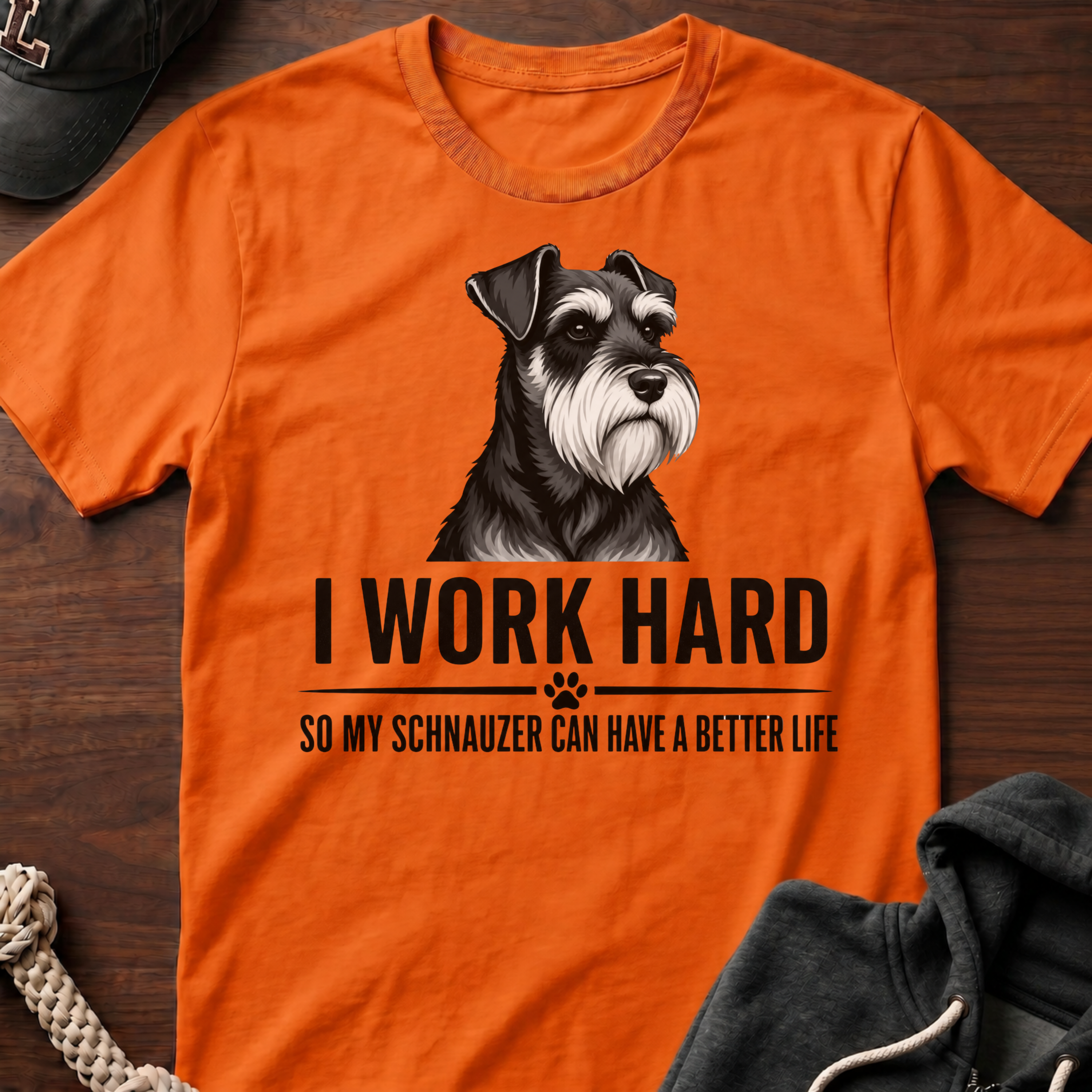 I Work Hard T-Shirt
