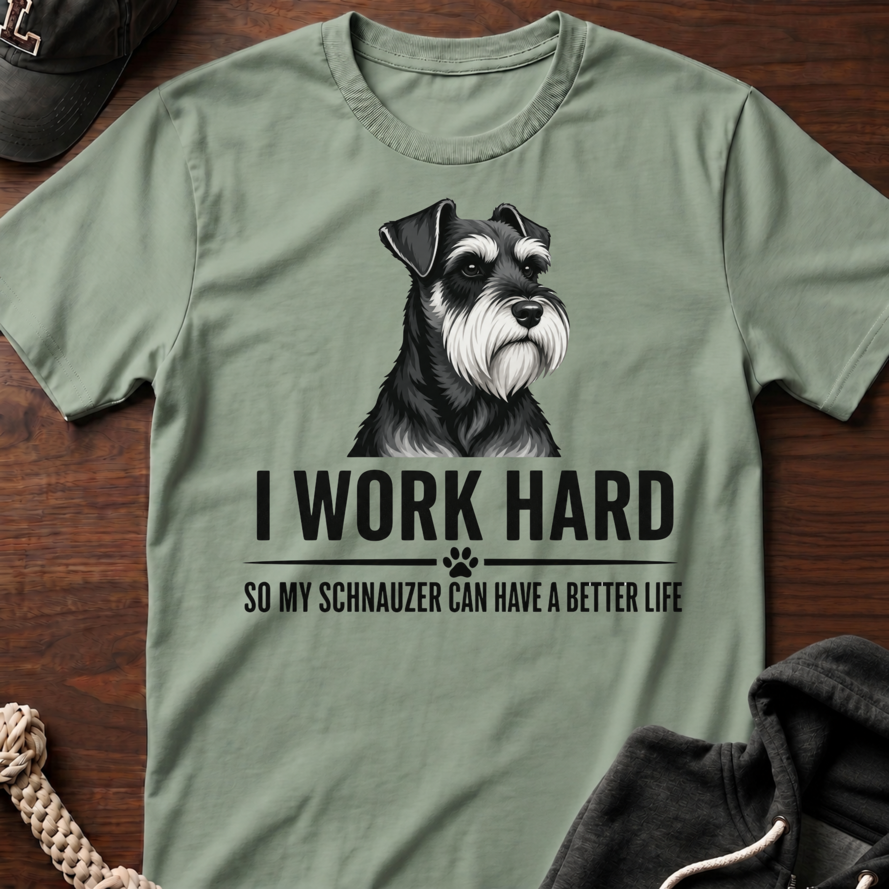 I Work Hard T-Shirt