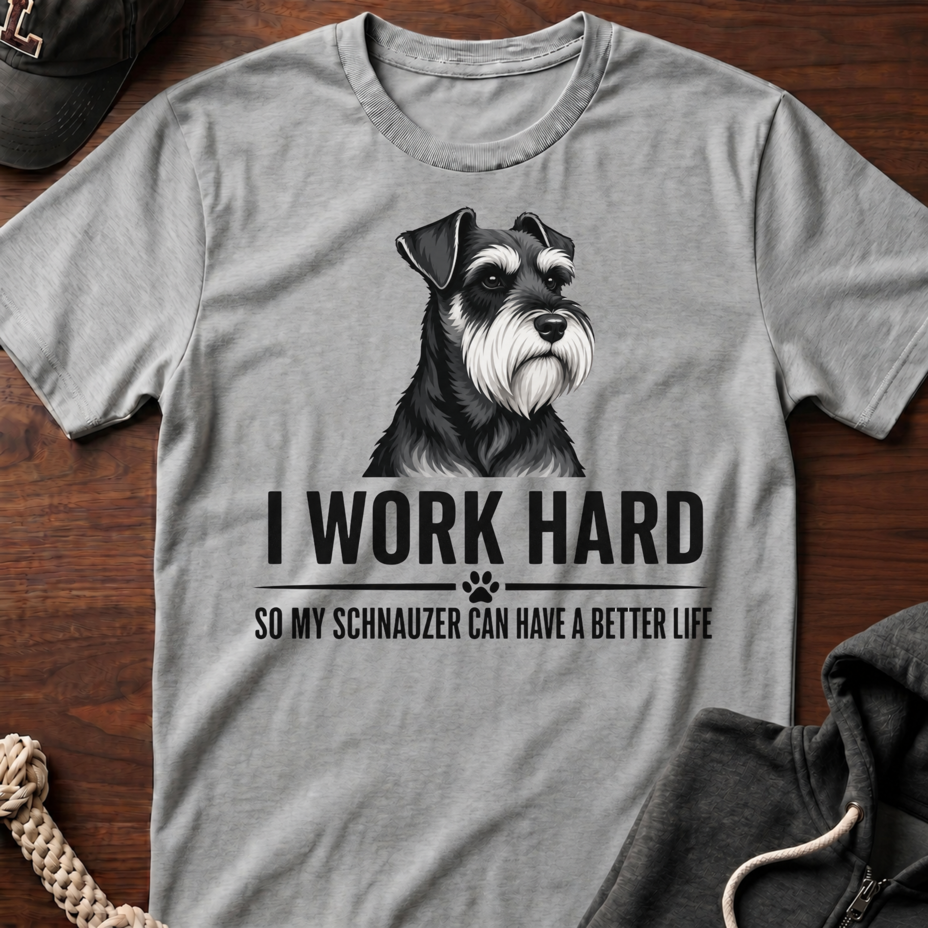 I Work Hard T-Shirt