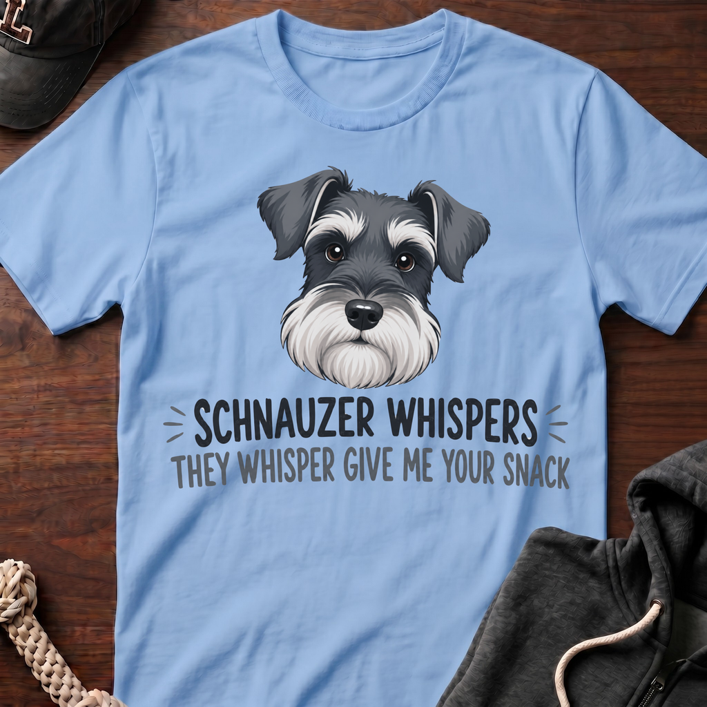 Schnauzer Whispers T-Shirt