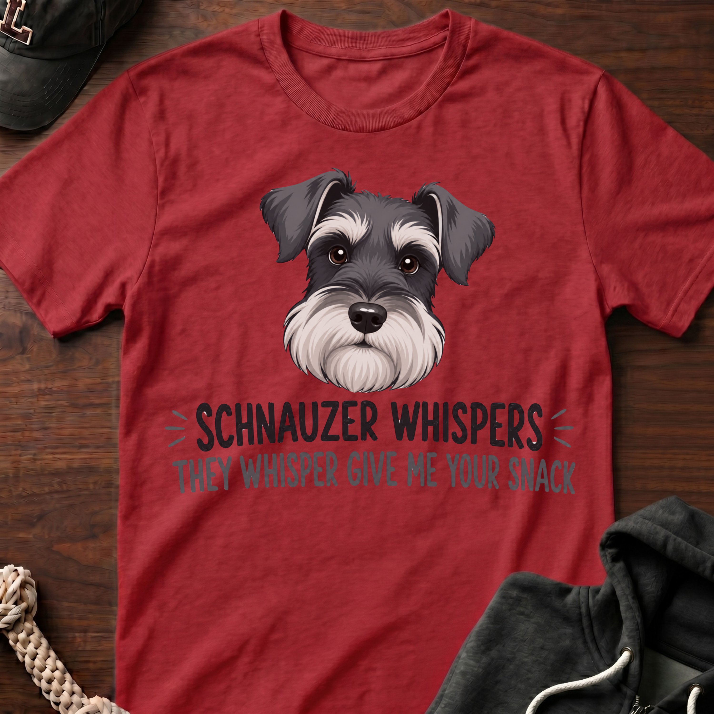 Schnauzer Whispers T-Shirt