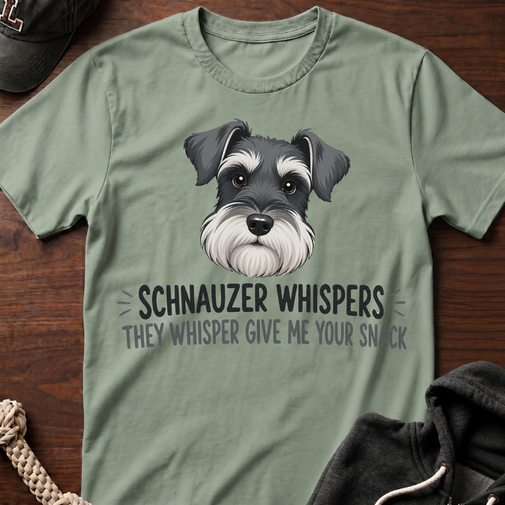 Schnauzer Whispers T-Shirt