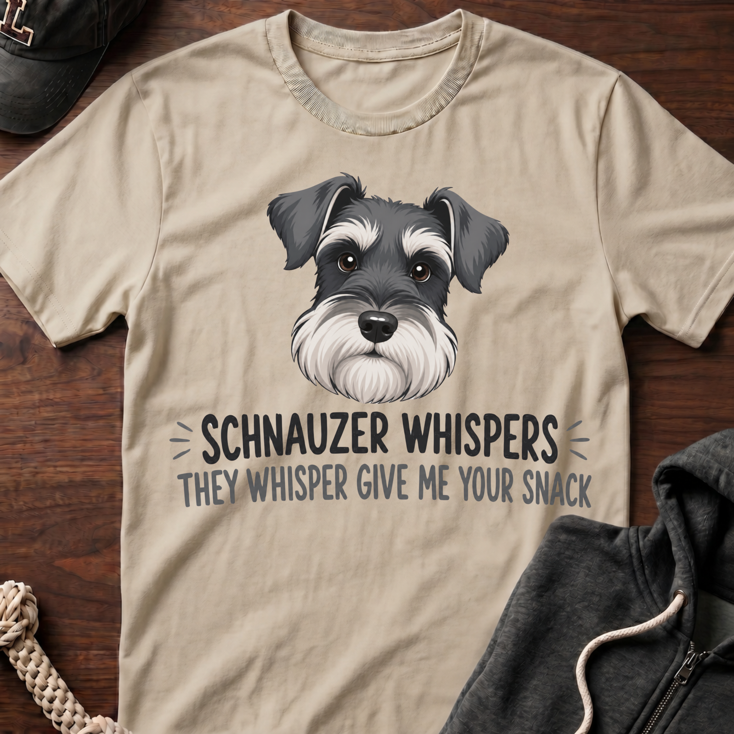 Schnauzer Whispers T-Shirt