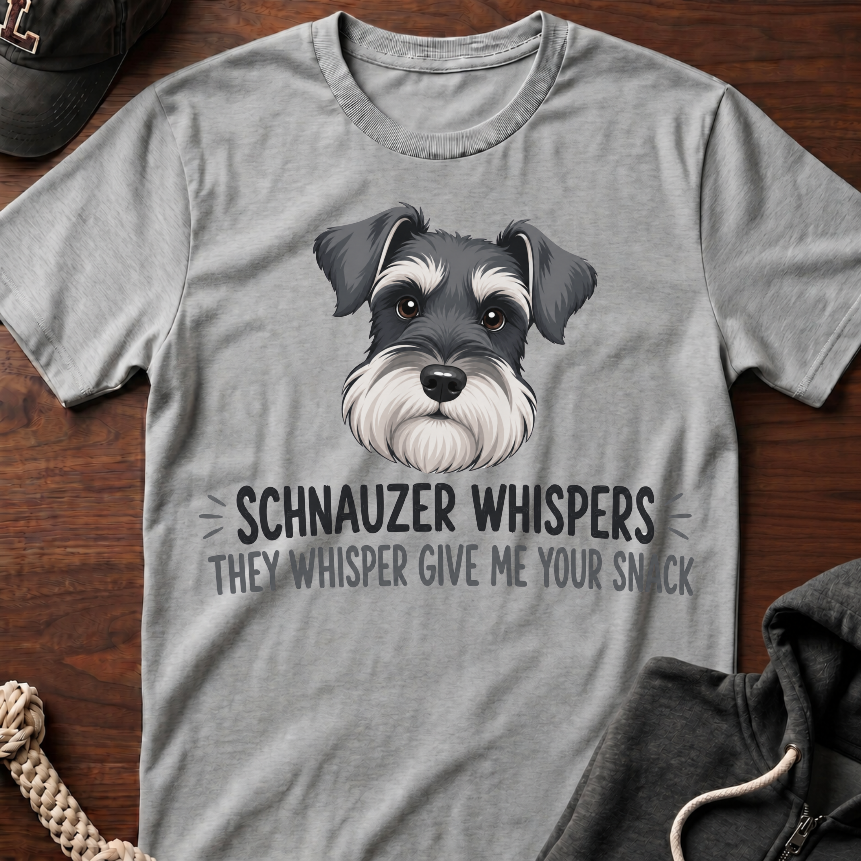Schnauzer Whispers T-Shirt